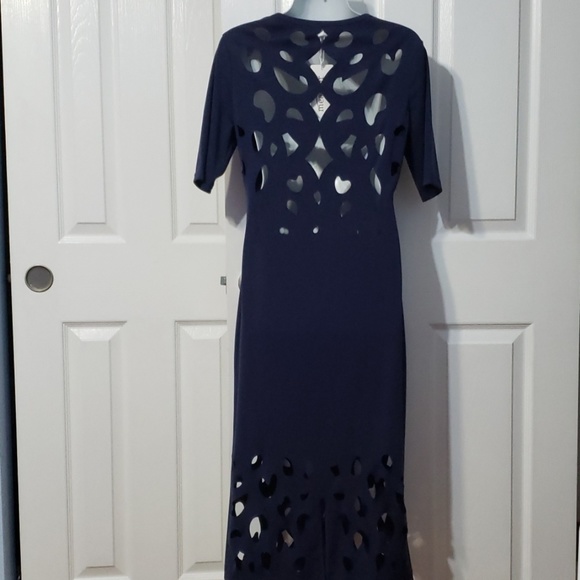 Women's cut out bodycon slim fit party dress M - Picture 4 of 4